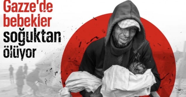 Gazze'de dondurucu soğuklar, bir bebeği daha hayattan kopardı