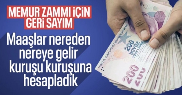 Gözler pazartesi günü belli olacak memur ve emekli zammında