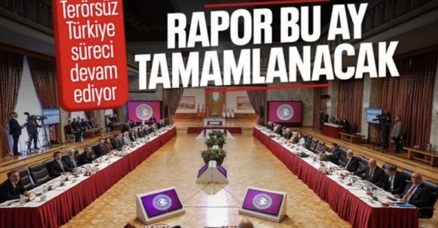 Terörsüz Türkiye sürecinde kritik hafta: Rapor yazımı sürüyor
