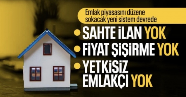 Satılık taşınmaz ilanlarında yeni dönem: Elektronik ilan doğrulama sistemi