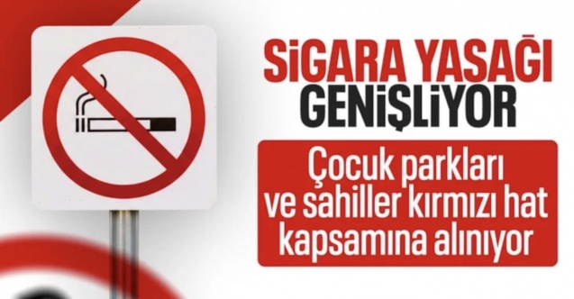 Sigara yasağı genişletiliyor: Çocuk parkları ve plajlar kırmızı hat ilan edilecek