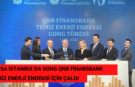 Gong QNB FİNANSBANK Temiz Enerji Endeksi için çaldı