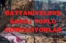 Battaniyelere sarılı toplu şekilde gömülüyorlar