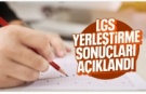 LGS tercih sonuçları açıklandı