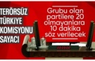Terörsüz Türkiye Komisyonu'nda ilk toplantı günü