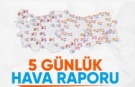 Yeni haftada termometreler düşecek: Ülke genelinde yağış bekleniyor