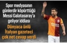 Fabrizio Romano: Galatasaray ile Messi arasında bir görüşme olmadı