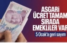 Asgari ücret kararı sonrası gözler memur ve emekli zammında: 5 Ocak'ta belli olacak