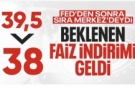 SON DAKİKA: TCMB, Aralık 2025 politika faizini yüzde 38’e düşürdü