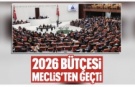 TBMM'de 2026 yılı bütçesi kabul edildi