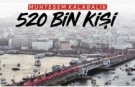 Galata Köprüsü'nde Filistin için toplandılar: 520 bin kişi tek yürek oldu