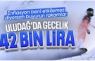 Sömestirde Uludağ'da bir gece 42 bin TL