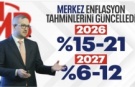 SON DAKİKA: TCMB’nin 2026 sonu enflasyon orta tahmini: Yüzde 16