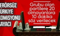 Terörsüz Türkiye Komisyonu'nda ilk toplantı günü