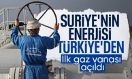 Türkiye-Suriye doğalgaz hattı açıldı