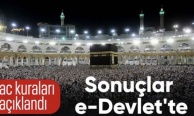 2026 Hac kura sonuçları e-Devlet'te erişime açıldı