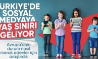 Türkiye'de sosyal medyaya yaş sınırı getiriliyor