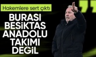 Sergen Yalçın: Bize gelince kart, rakibe gelince uyarı
