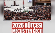TBMM'de 2026 yılı bütçesi kabul edildi