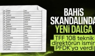 108 teknik sorumlu ve 104 futbol menajeri PFDK'ya sevk edildi