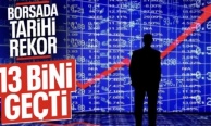 Borsa İstanbul'da BİST 100 endeksi 13.000 puanı aştı