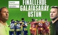 Galatasaray, kupa finallerinde Fenerbahçe’ye üstün