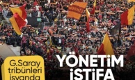 Galatasaray tribünlerinden yönetime tepki!