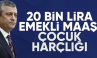 Özgür Özel: Emekli maaşını 20 bin lira yaptılar, çocuğa harçlık verir gibi