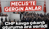 TBMM Genel Kurulu'nda tabutlu eylem kavgası