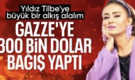 Yıldız Tilbe'den Gazze'ye 300 bin dolarlık yardım