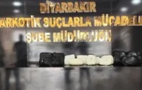 Diyarbakır Havalimanı'nda 11 kilo 400 gram skunk ele geçirildi
