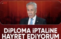 Bülent Arınç: İmamoğlu'nun diploması iptal edilmemeliydi