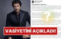 Mahsun Kırmızıgül vasiyetini açıkladı: "Cenazeme gelmeyin"