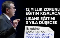 Yusuf Tekin açıkladı: 12 yıllık zorunlu eğitim kısalıyor