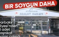 Diyarbakır'da adliyenin emanet deposundan 793 mermi çalındı