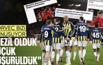 Fenerbahçe'nin farklı galibiyeti Norveç basınına damga vurdu