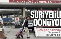 Suriyelilerin dönüşü için 3 aşamalı plan