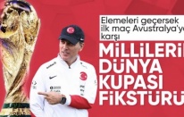 Türkiye'nin Dünya Kupası fikstürü belli oldu