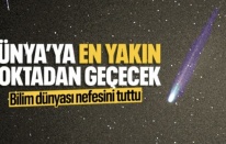 Yıldızlararası kuyruklu yıldız 3I/ATLAS Dünya’ya en yakın noktadan geçiyor