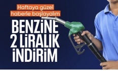 Benzine indirim geliyor