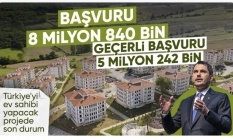 Murat Kurum, 500 bin sosyal konut projesinde başvuru sayısını açıkladı