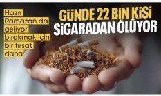 Her gün binlerce kişi ölüyor: Sigarayı bırakmak için Ramazan bir fırsat