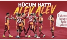 Galatasaray'dan dikkat çeken hücum istatistiği: 3 takımın toplam gol sayısını geçti!