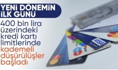 Kredi kartı limitlerinde yeni dönem bugün başladı