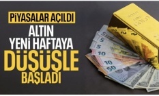ABD'nin ılımlı enflasyon verileri altın fiyatlarını düşürdü
