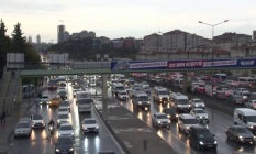 İstanbul’da haftasonu öncesi trafik yoğunluğu