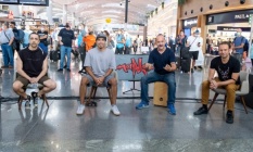 Manga Grubu’ndan İstanbul Havalimanı’nda sürpriz konser