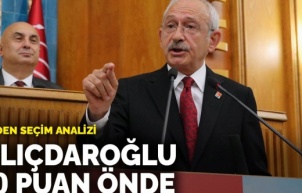 Fransız haber ajansı AFP: Kemal Kılıçdaroğlu, 10 puan önde