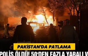 Pakistan'da karakolda patlama: 12 polis öldü