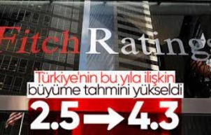 Fitch'in raporunda Türkiye analizi: Büyüme tahmini yükseldi
